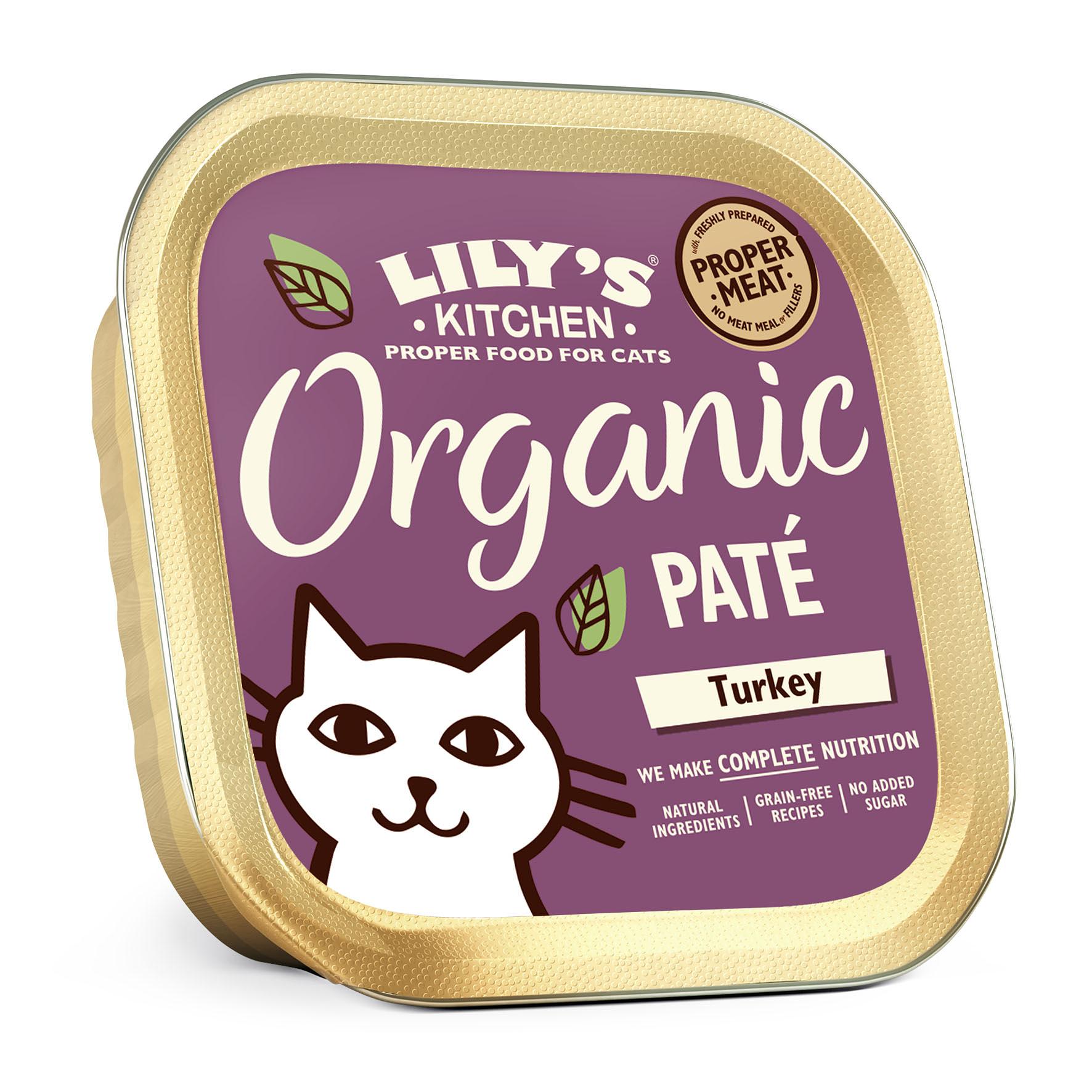Lily's Kitchen Cat Organic Dinde, 85g