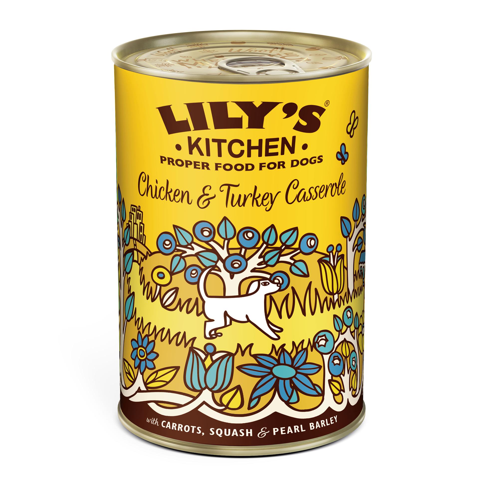 Lily's Kitchen Dog Adult poulet & dinde, 400g