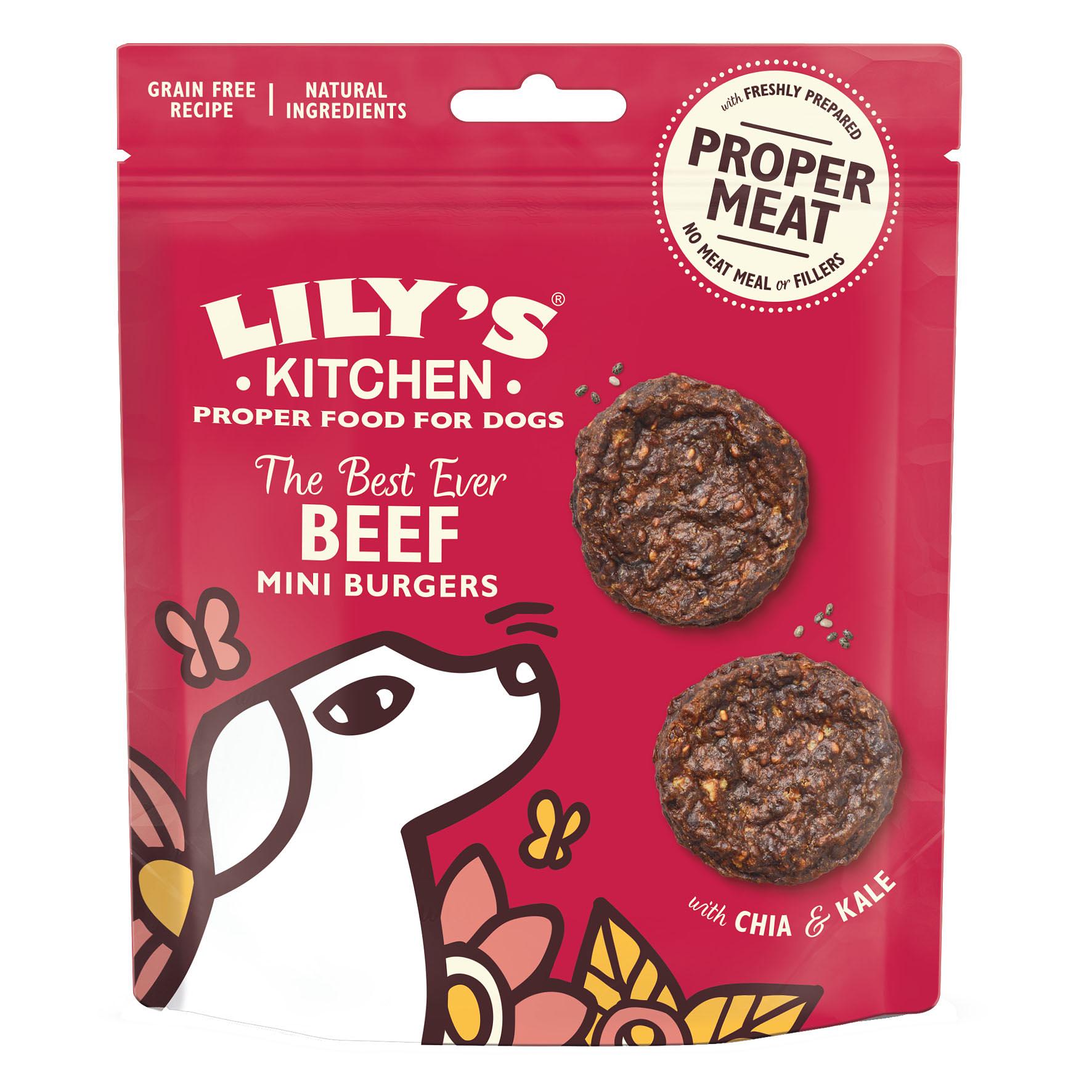 Lily's Kitchen Dog Mini Burger au bœuf, 70g